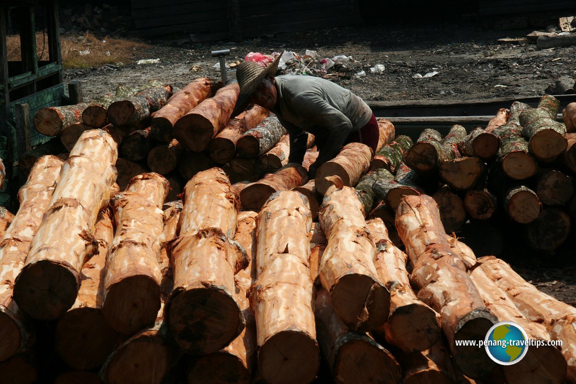 Kuala Sepetang Charcoal Factory