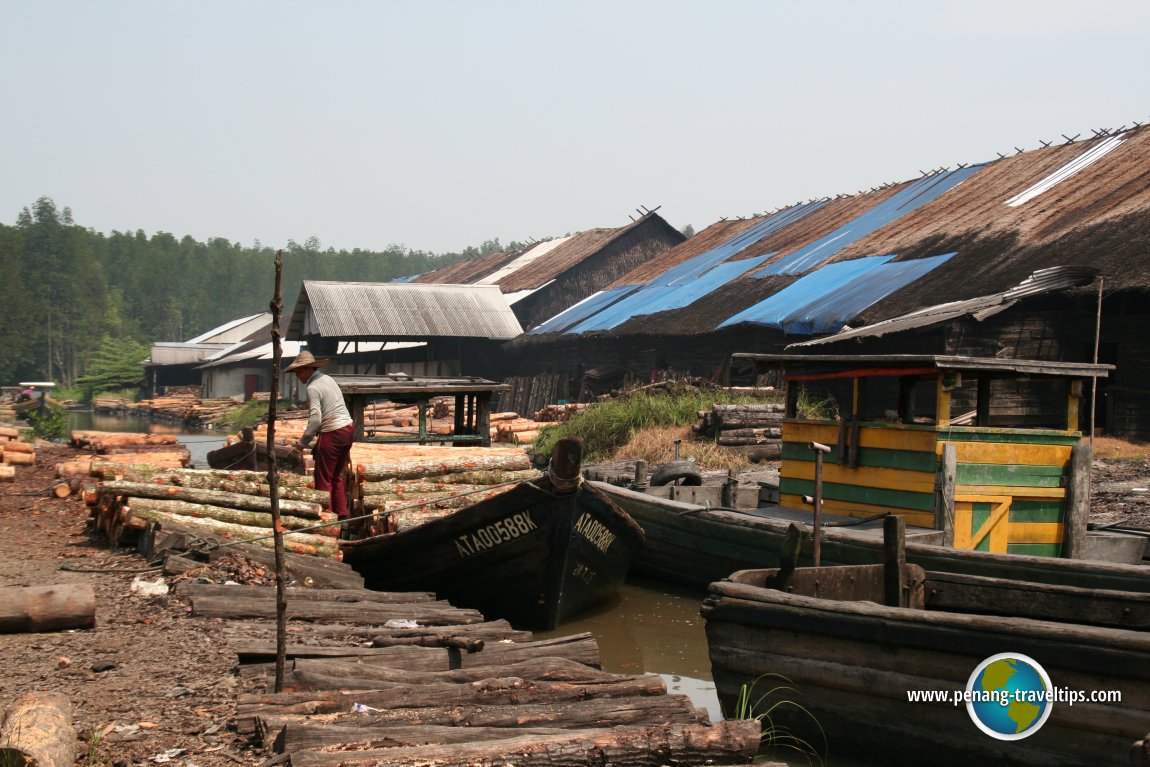 Kuala Sepetang Charcoal Factory