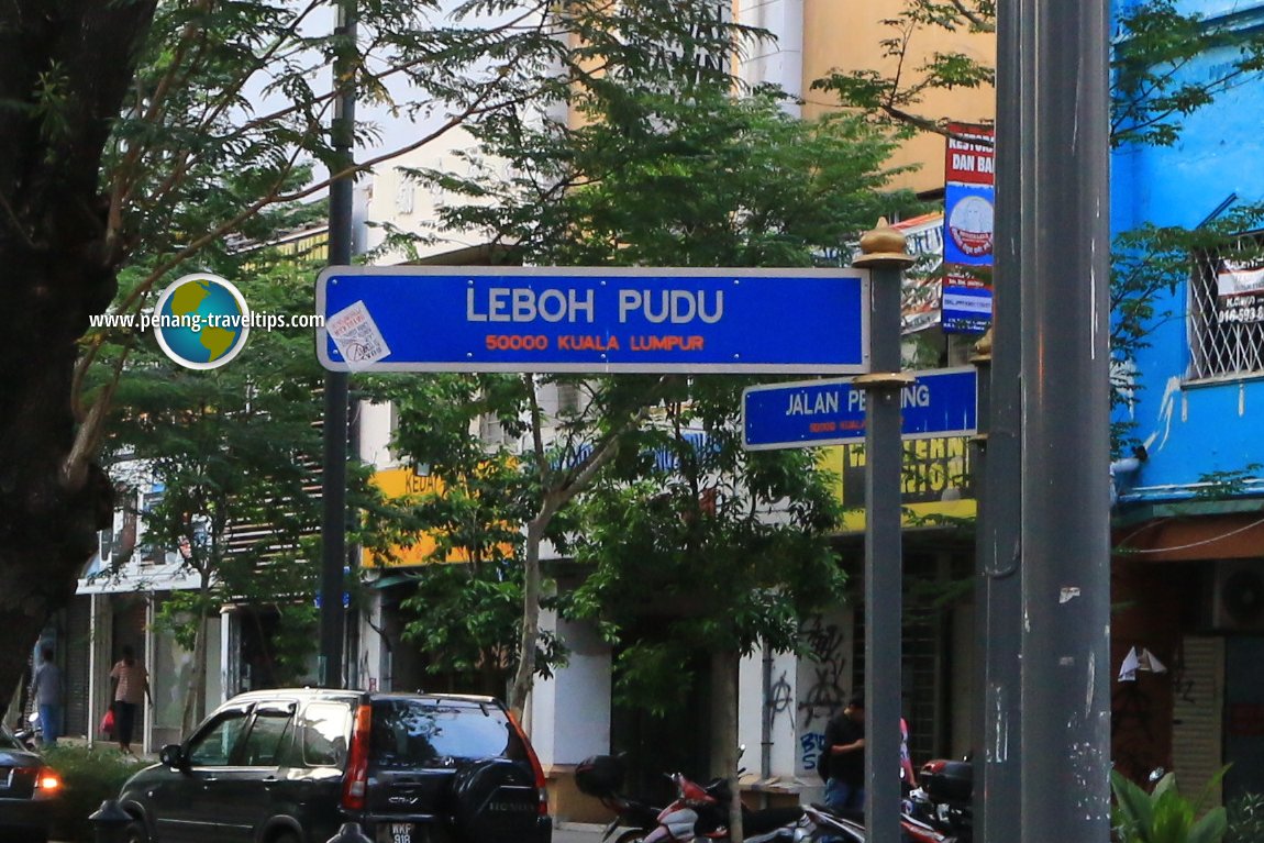 Leboh Pudu road sign