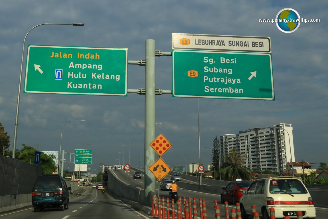 Lebuhraya Sungai Besi, Kuala Lumpur