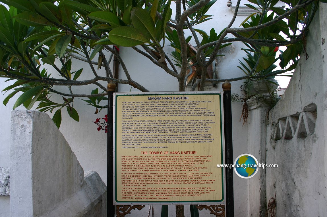 Makam Hang Kasturi