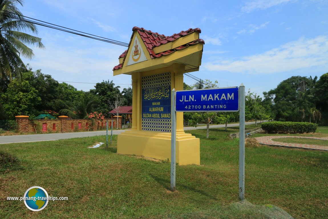 Makam Sultan Abdul Samad, Jugra