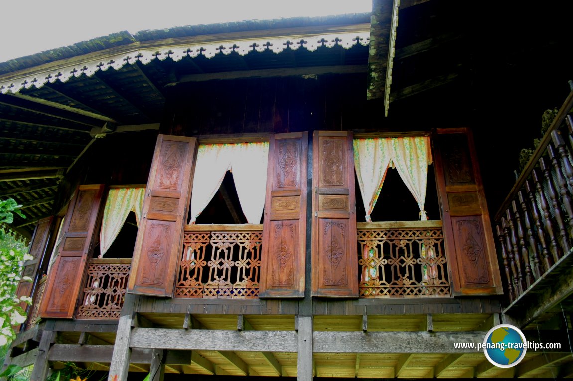 The Malay Town House in the Sarawak Cultural Village