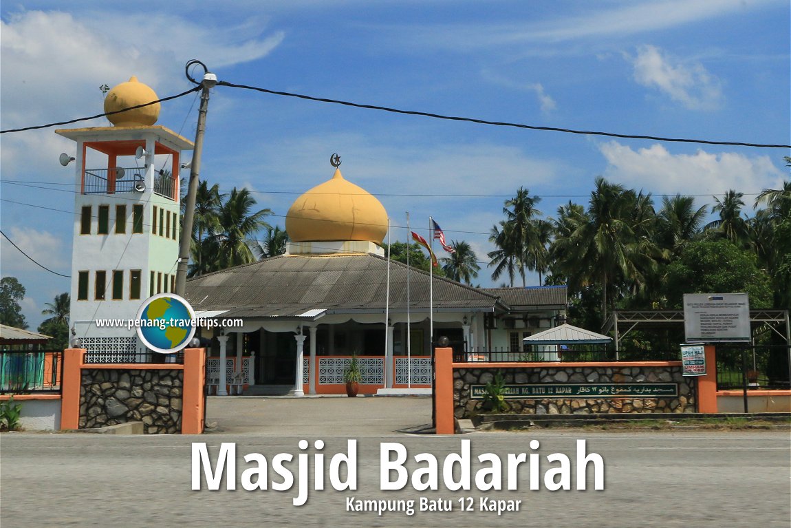 Masjid Badariah, Kampung Batu 12, Kapar, Selangor
