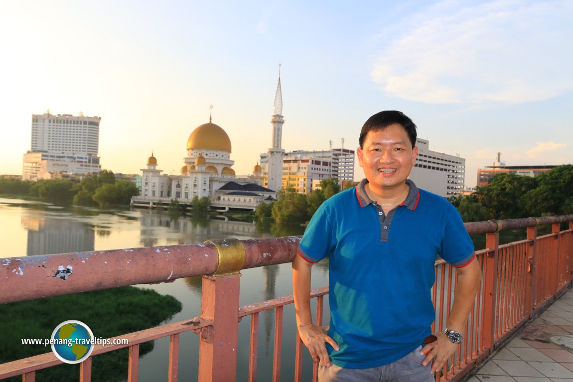 Timothy Tye at Masjid Bandar Diraja Klang Utara
