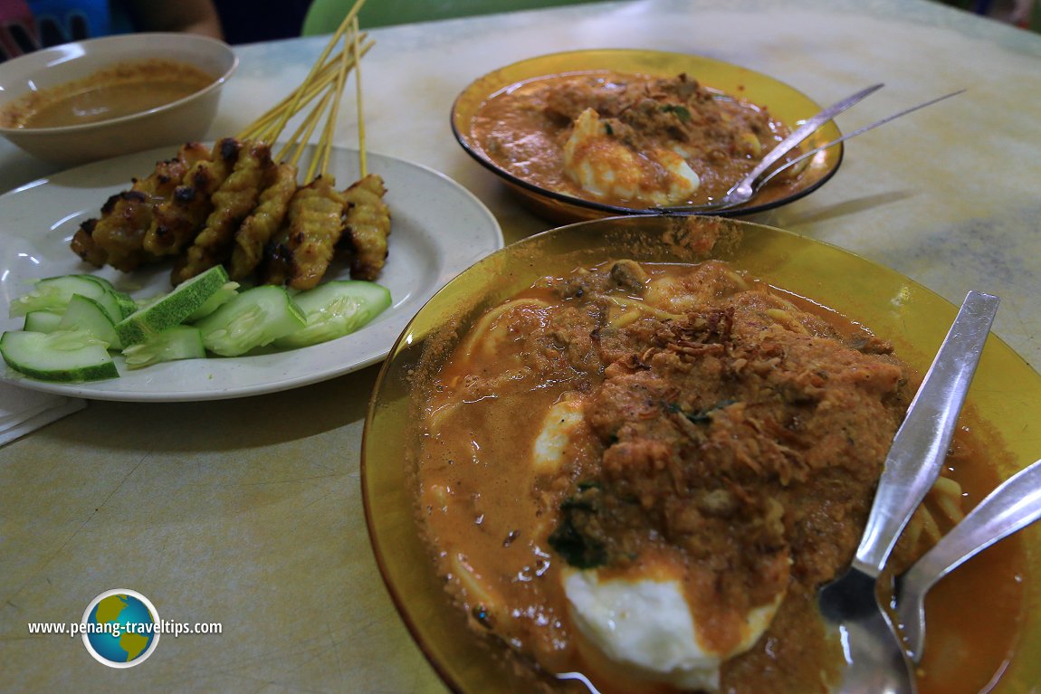 Timothy Tye at Mee Bandung Abu Bakar Hanipah