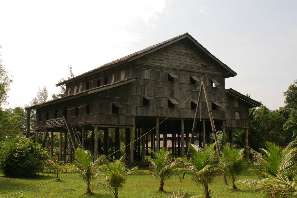 Melanau Tall House at the Sarawak Cultural Village