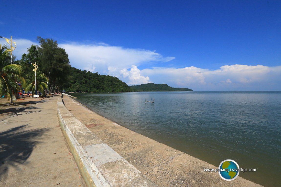 Merdeka Beach promenade