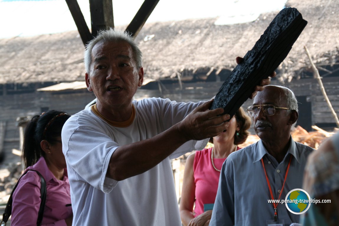 Mr Chuah, Kuala Sepetang Charcoal Factory