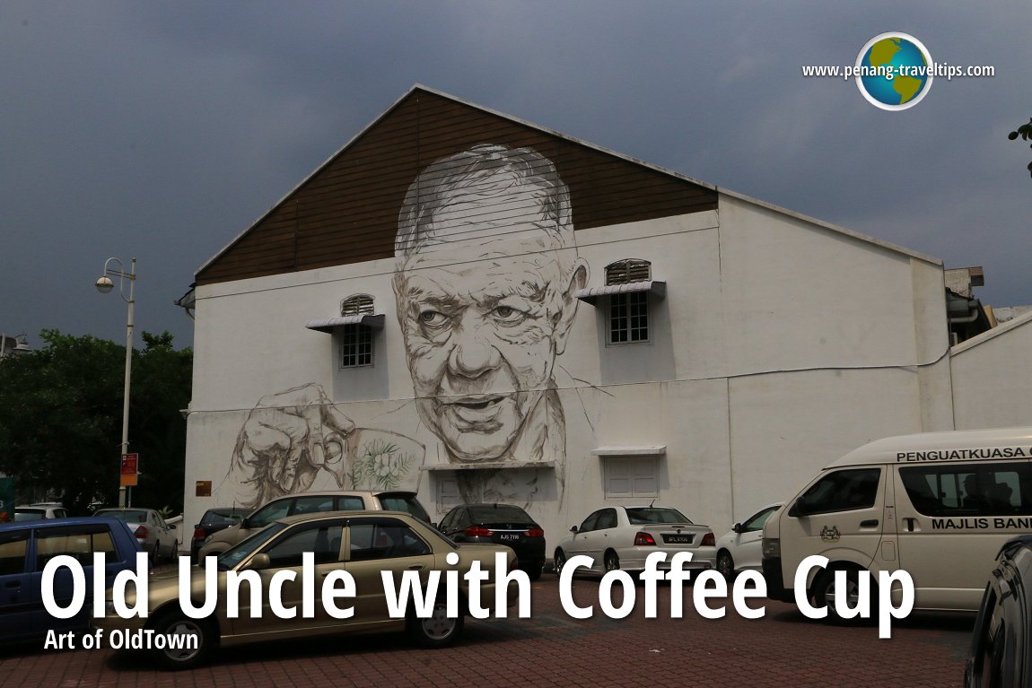Old Uncle with Coffee Cup