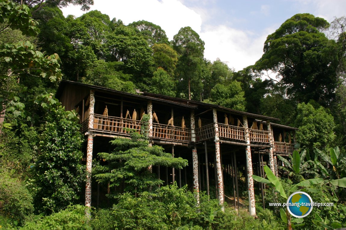 The Orang Ulu Longhouse at the Sarawak Cultural Village