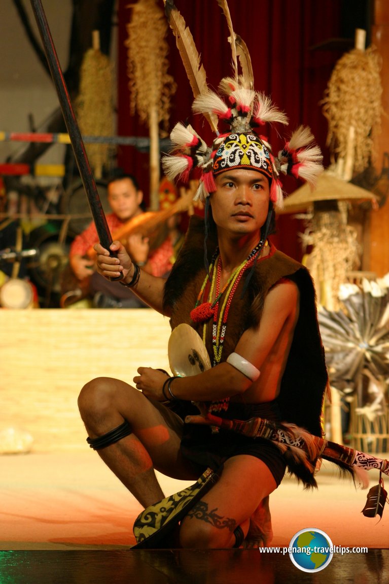 Orang Ulu Warrior, Sarawak Cultural Village