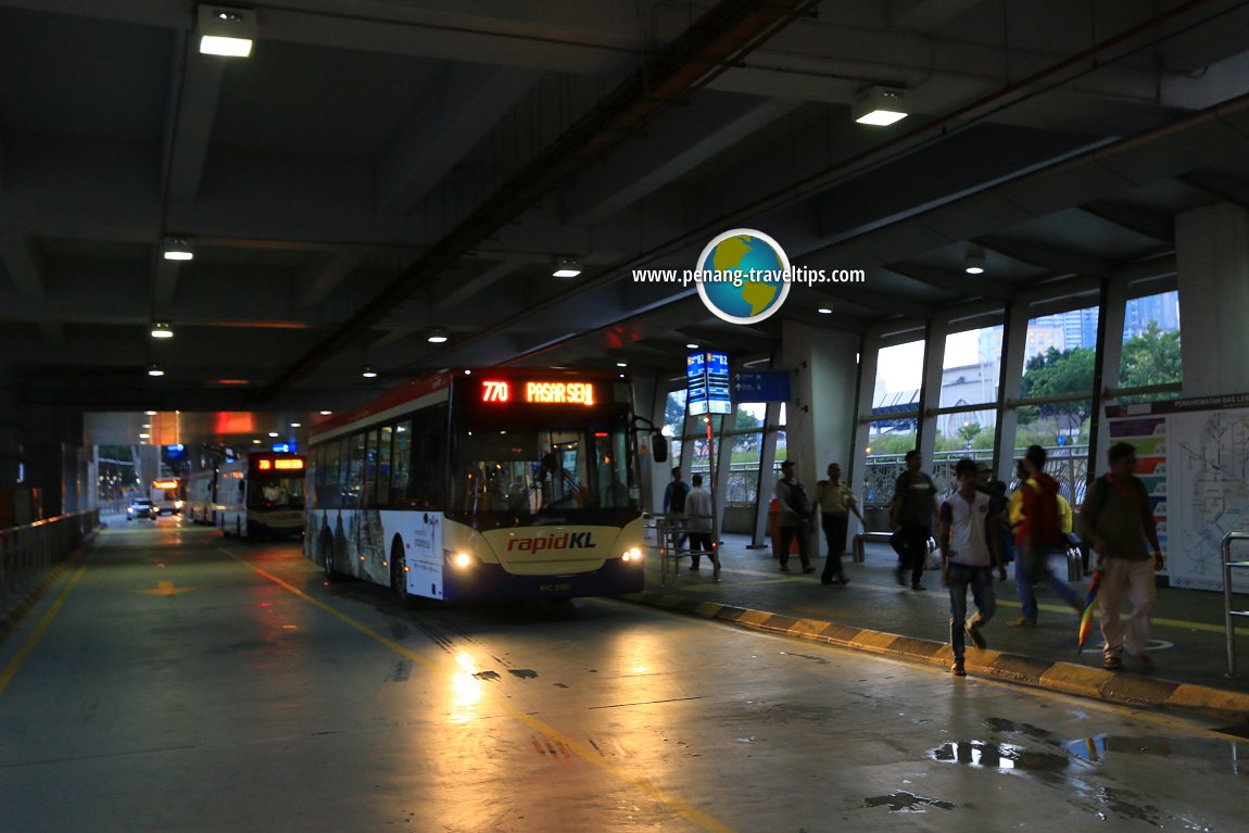 Pasar Seni Bus Station