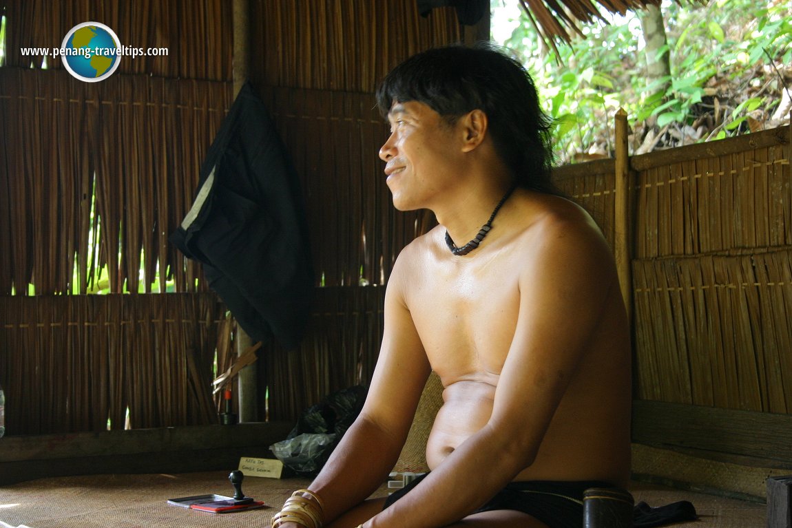 A Penan at the Sarawak Cultural Village