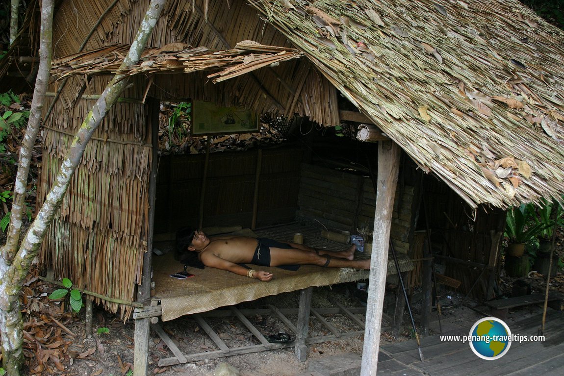 A Penan at the Sarawak Cultural Village