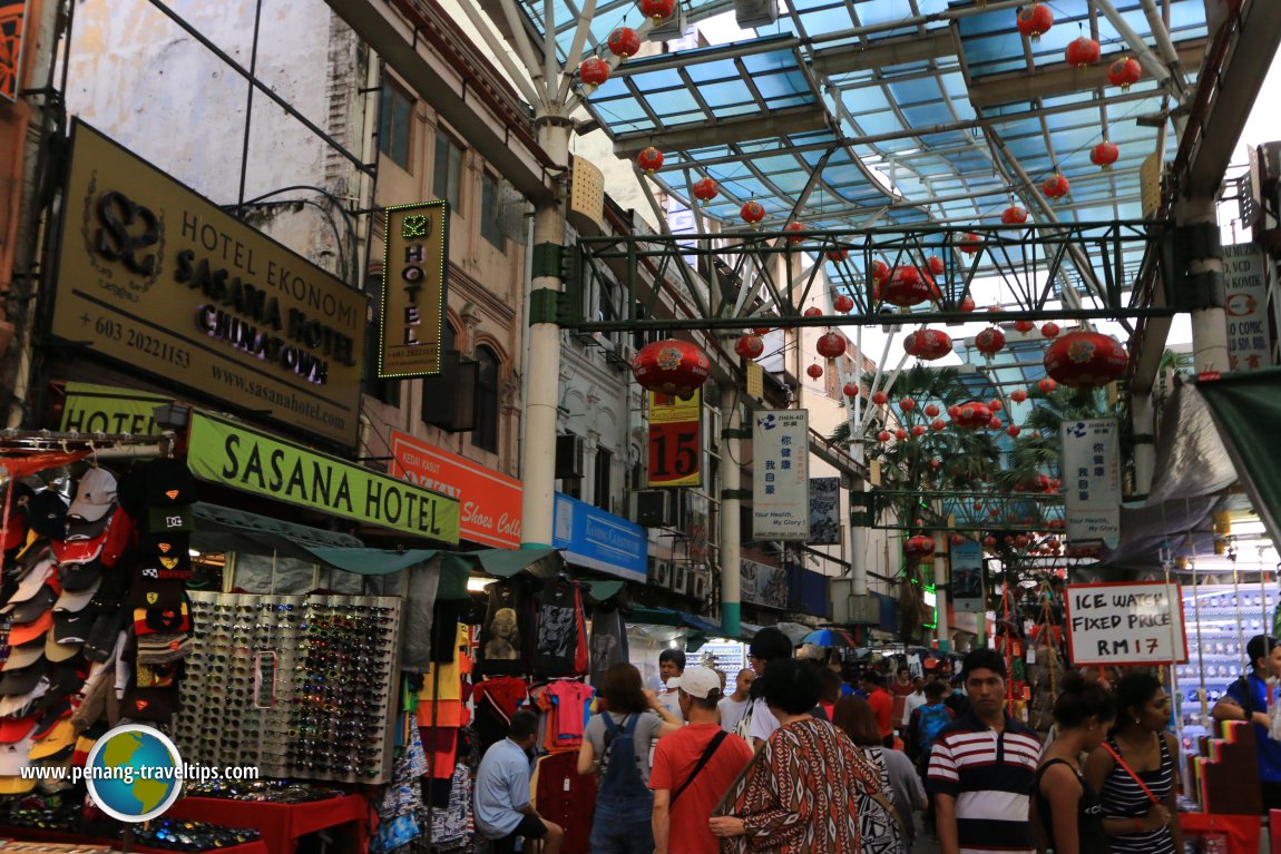 Petaling Street covered shopping street