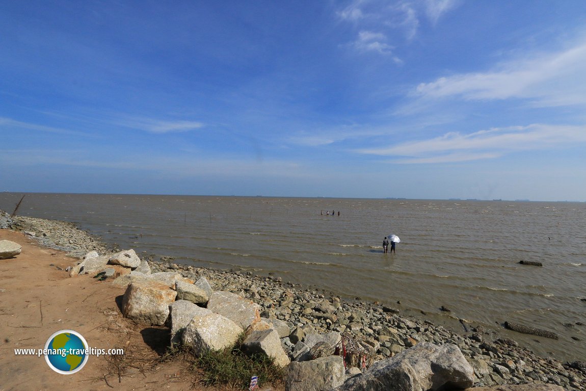 The Straits of Malacca off Pulau Carey