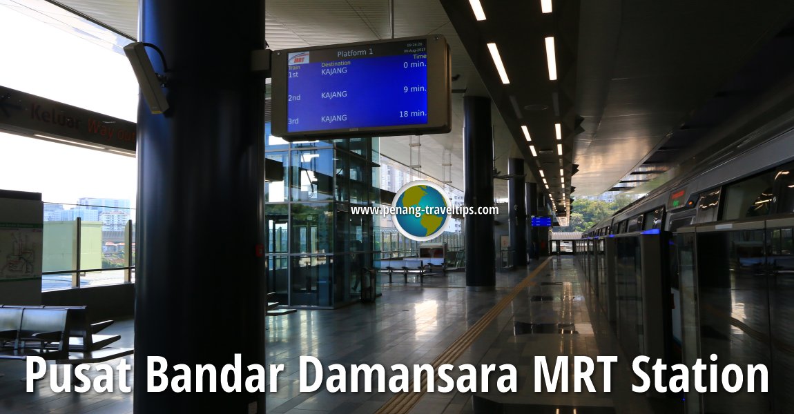 Pusat Bandar Damansara MRT Station