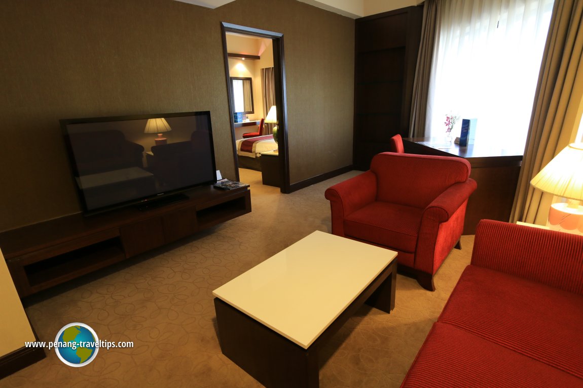 Guest room at The Puteri Pacific Johor Bahru