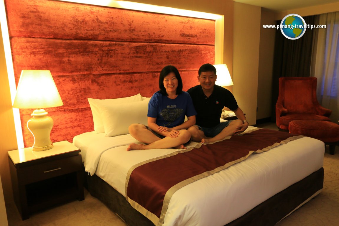 Guest room at The Puteri Pacific Johor Bahru
