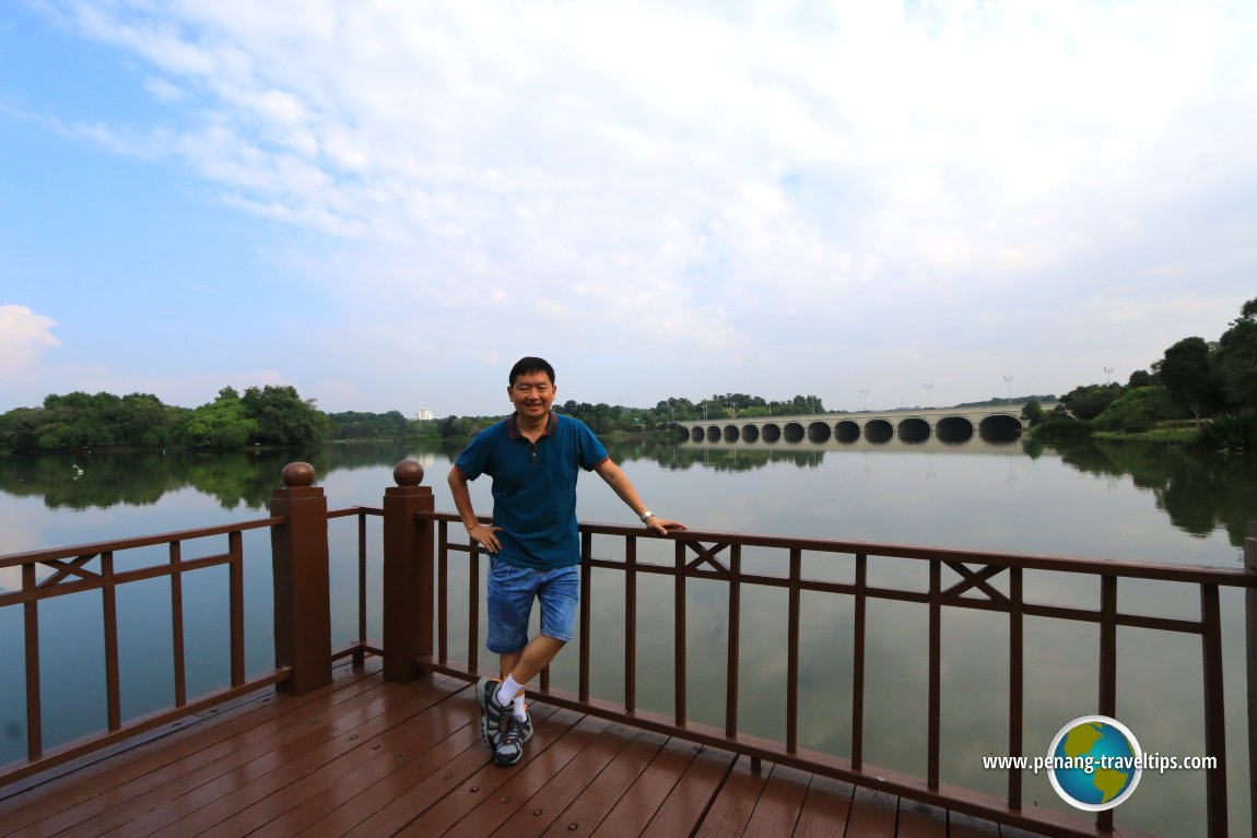 Timothy Tye at Putrajaya Lake