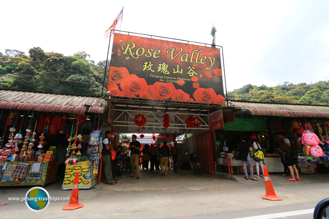 Rose Valley main entrance