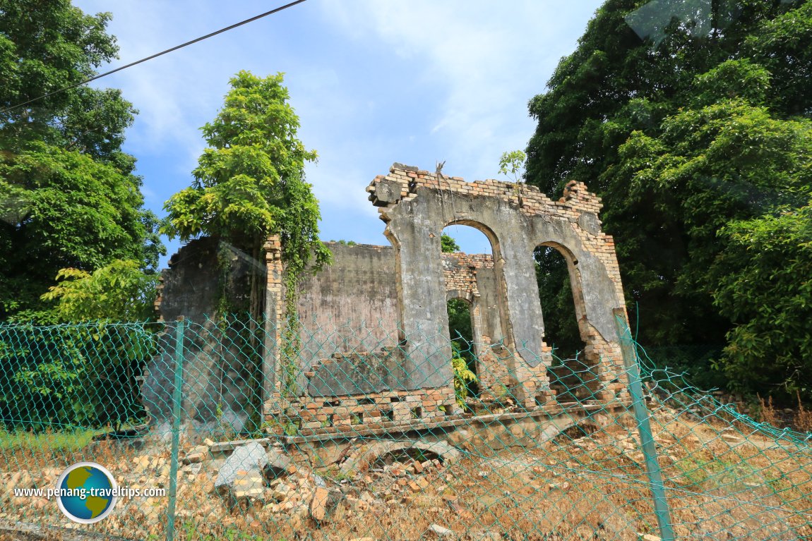 Ruins of old Kuala Langat District Office