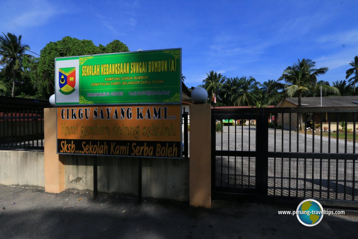 Sekolah Kebangsaan Sungai Bumbun, Pulau Carey