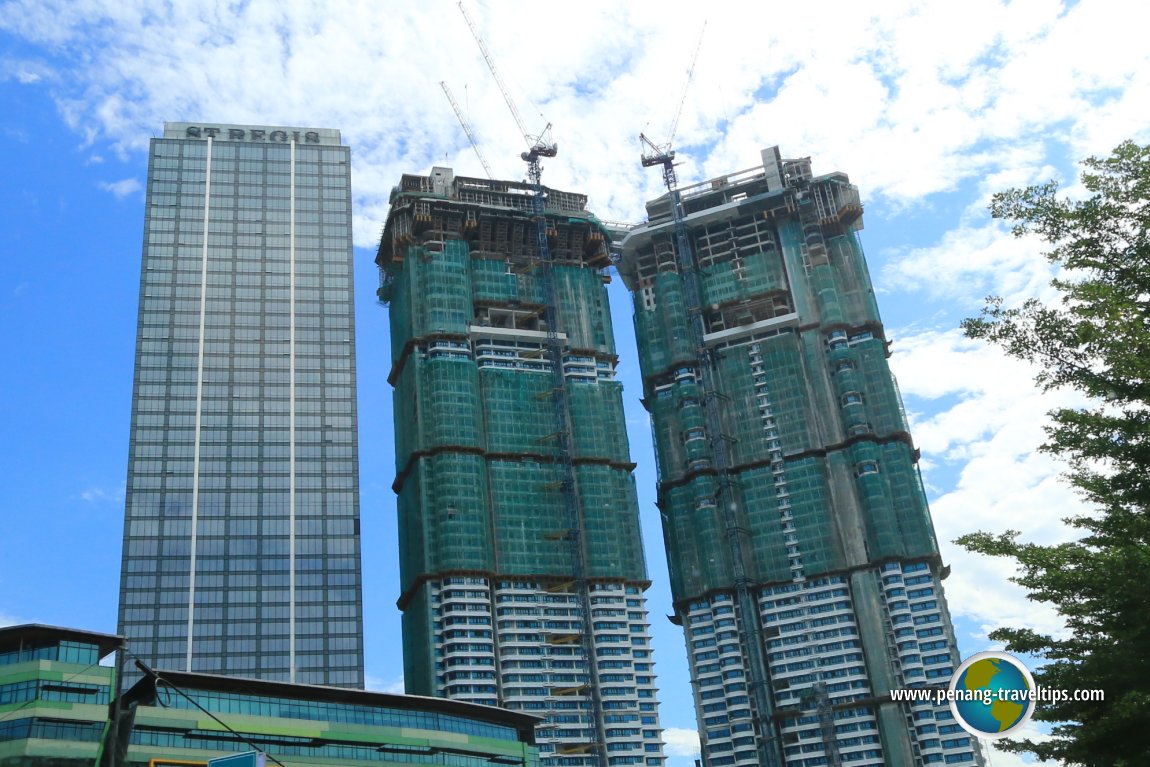 Sentral Residences under construction