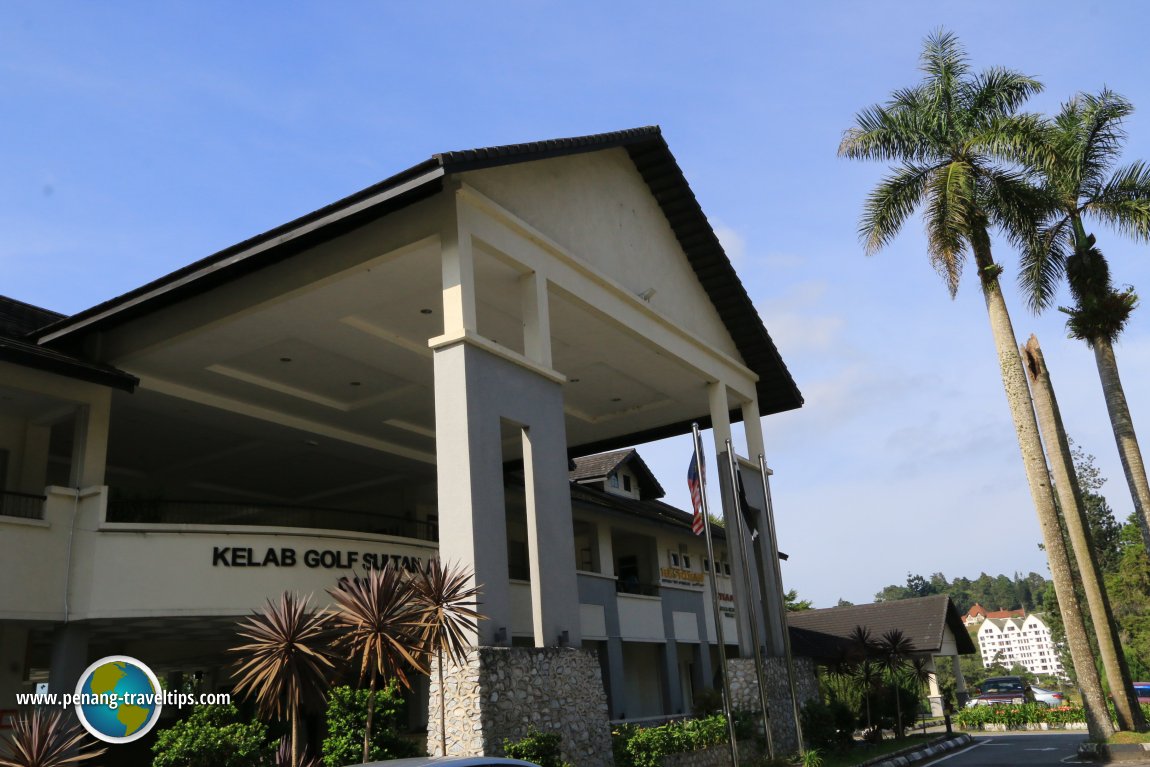 The porch of the Sultan Ahmad Shah Golf Club