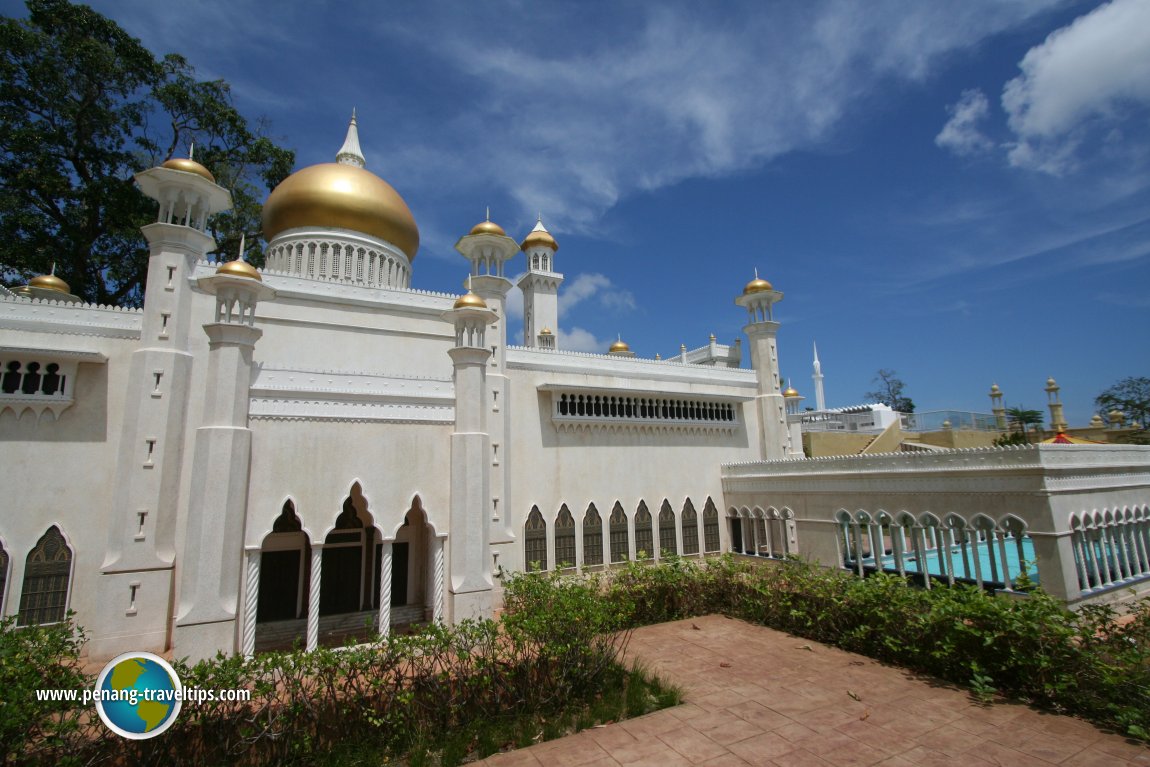 Replica of Sultan Omar Ali Saifuddin Mosque at Taman Tamadun Islam, Kuala Terengganu