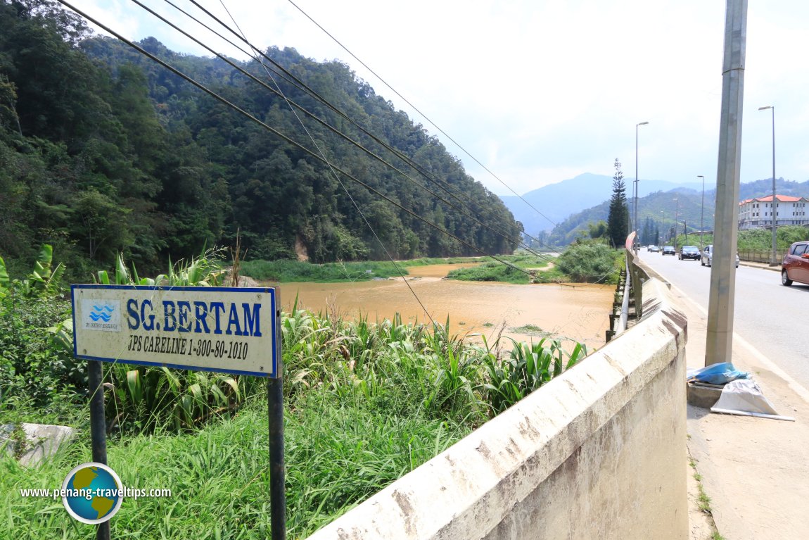 Jambatan Sungai Bertam at Habu