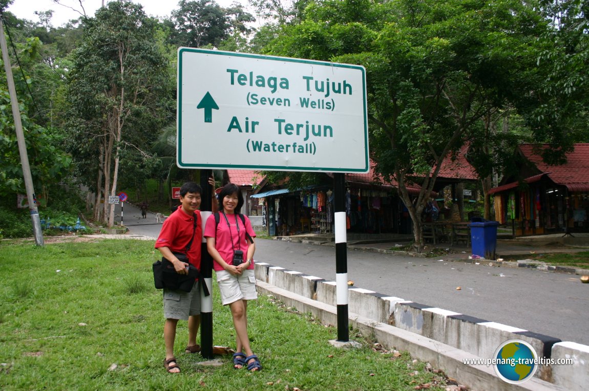 Telaga Tujuh Waterfall, Langkawi