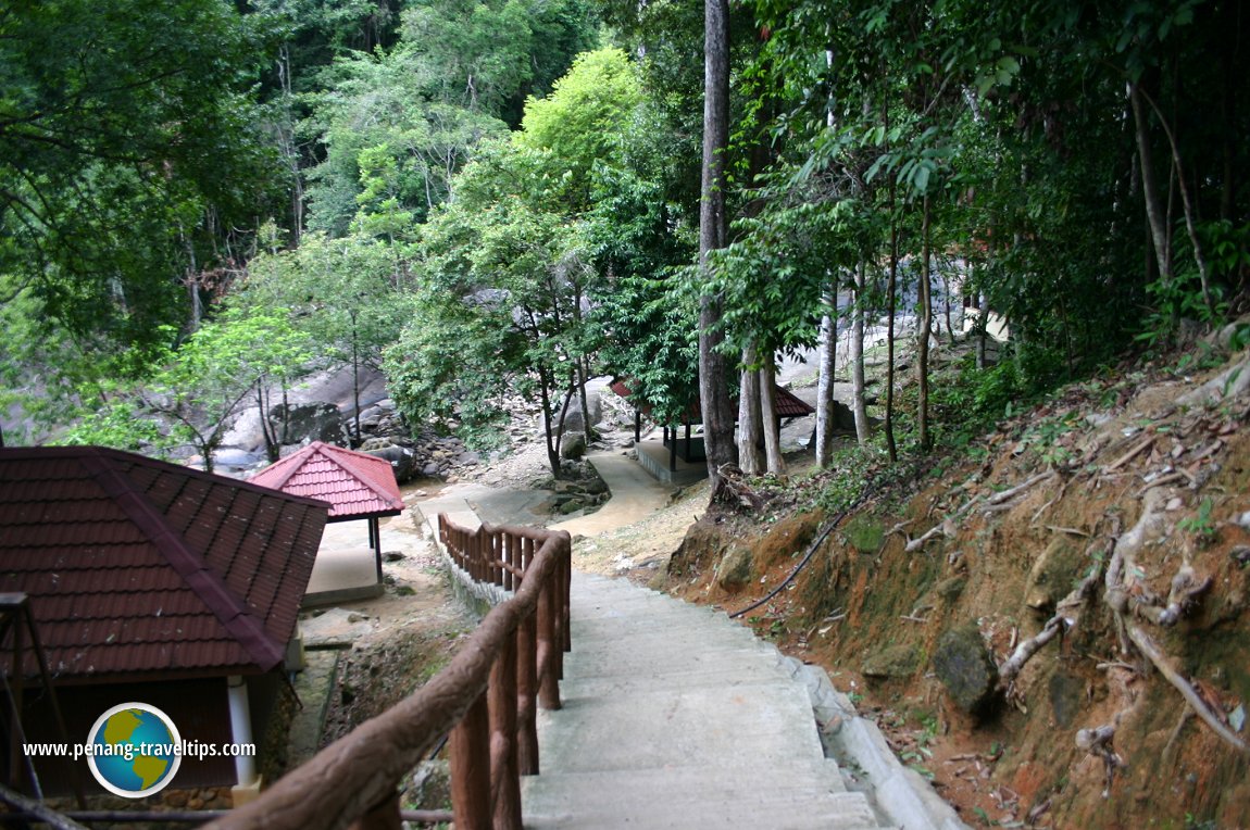 Telaga Tujuh Waterfall, Langkawi