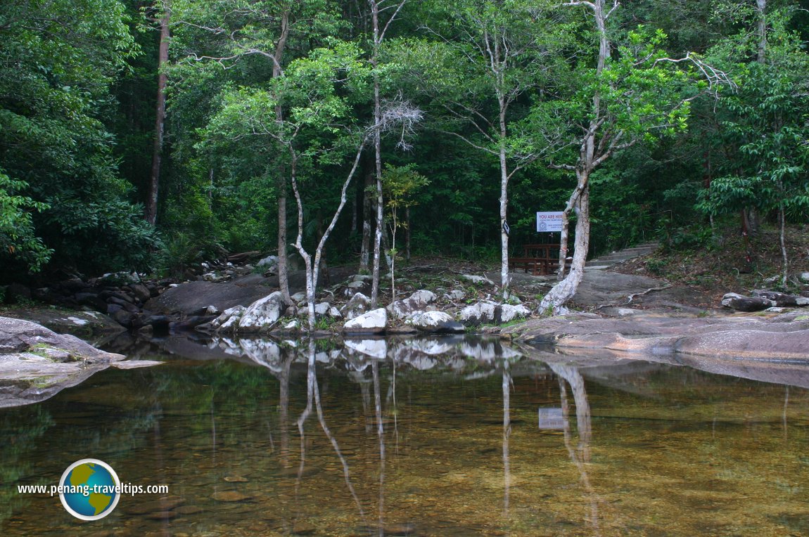 Telaga Tujuh Waterfall, Langkawi