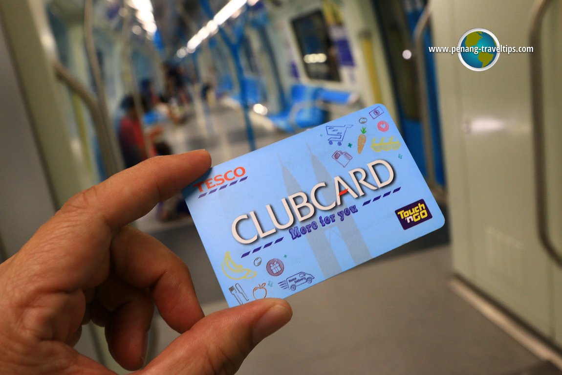 TESCO Clubcard with Touch 'n Go