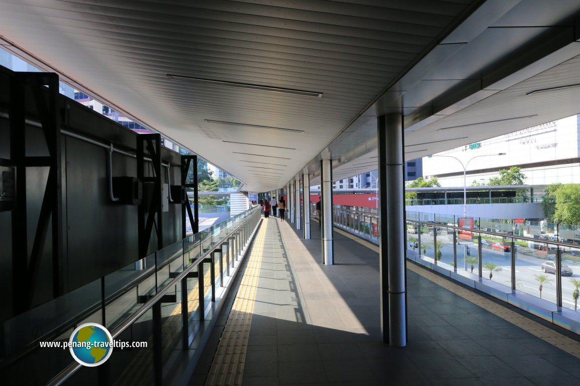 The Intermark Pedestrian Bridge