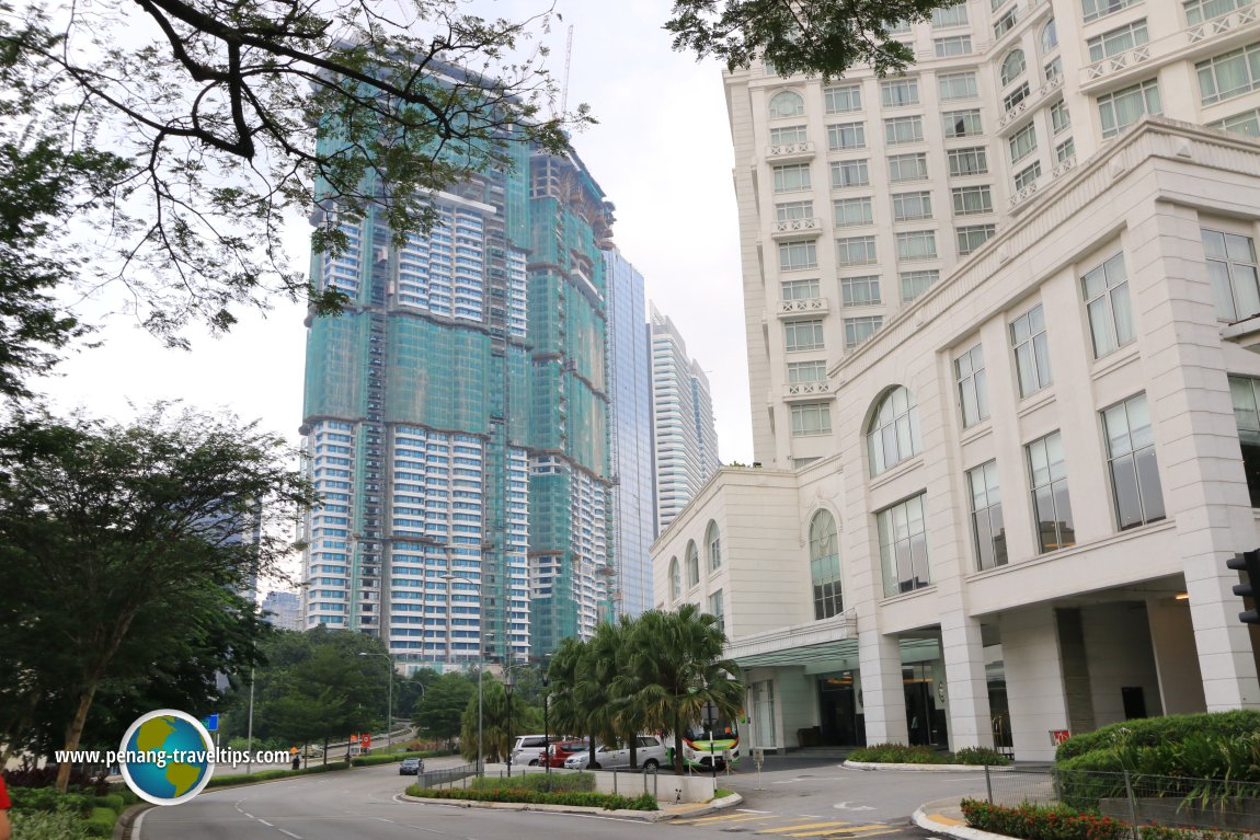 The Sentral Residences under construction