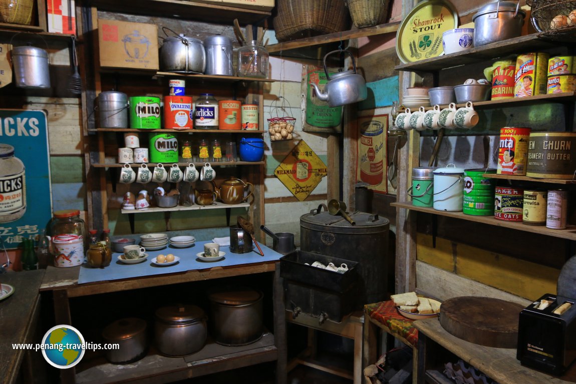 Old-time coffee shop, Time Tunnel Museum