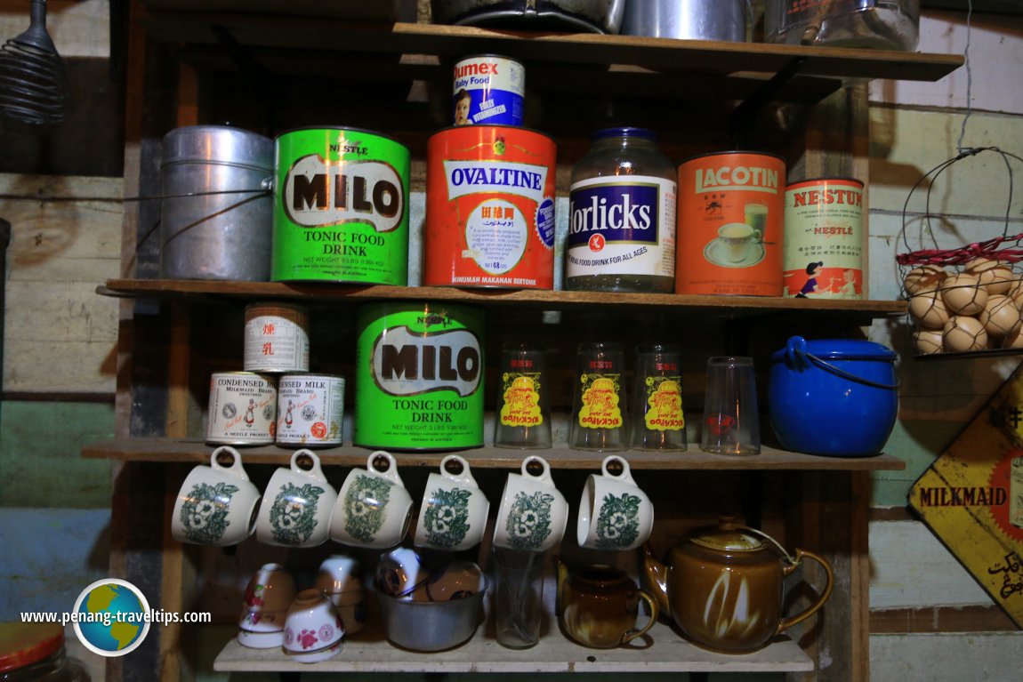 Old-time coffee shop, Time Tunnel Museum