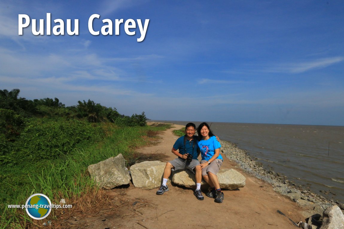 Timothy Tye and Goh Chooi Yoke at Pulau Carey