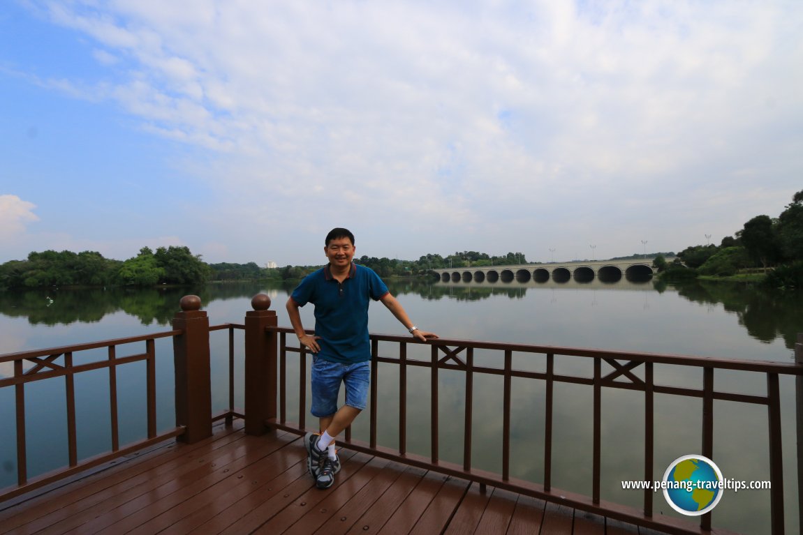 Timothy Tye at the Putrajaya Lake Recreational Centre