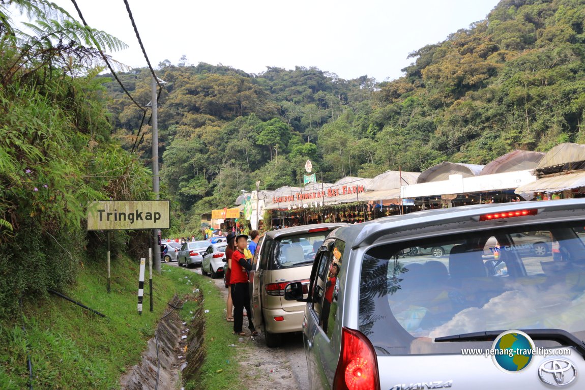 Tringkap road sign