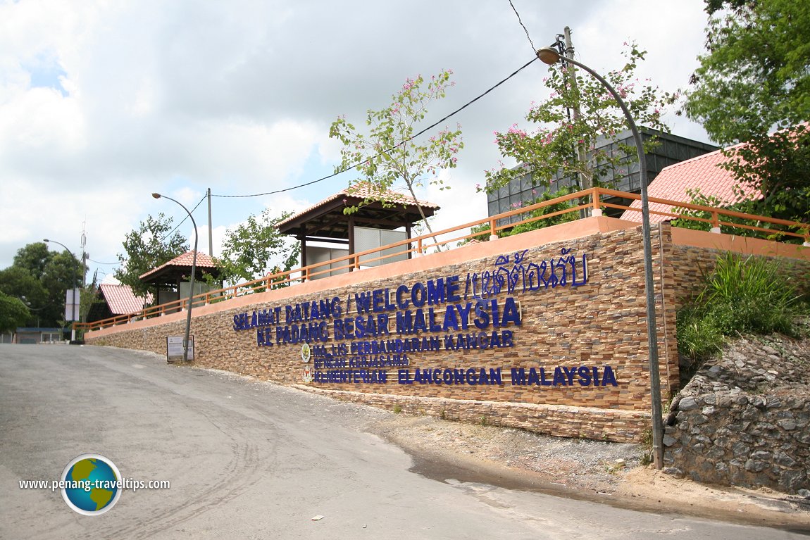 Padang Besar Welcome Sign