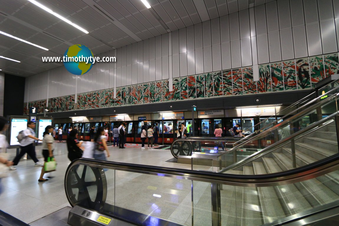 Botanic Gardens MRT Station, Singapore