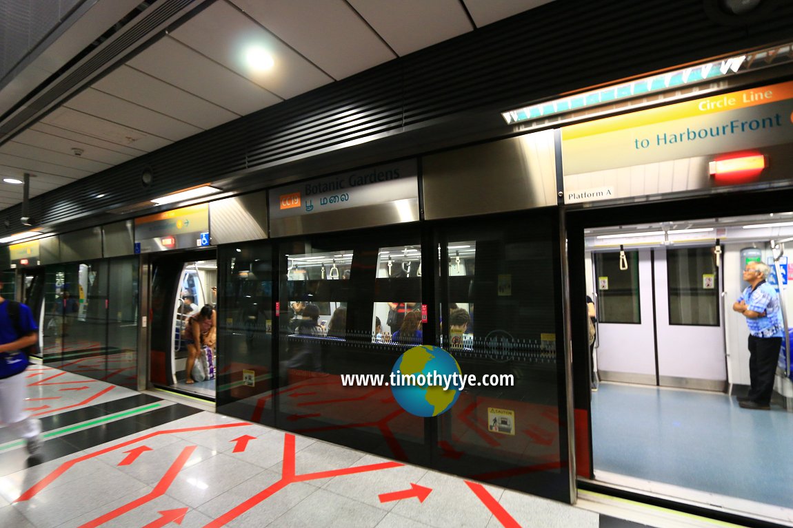 Botanic Gardens MRT Station, Singapore