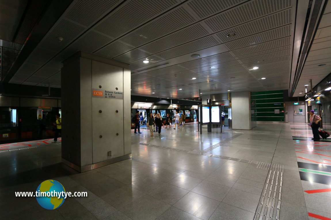 Botanic Gardens MRT Station, Singapore