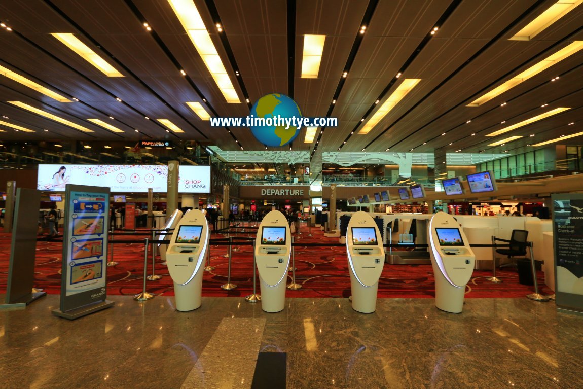 Departure Hall, Terminal 1, Changi Airport