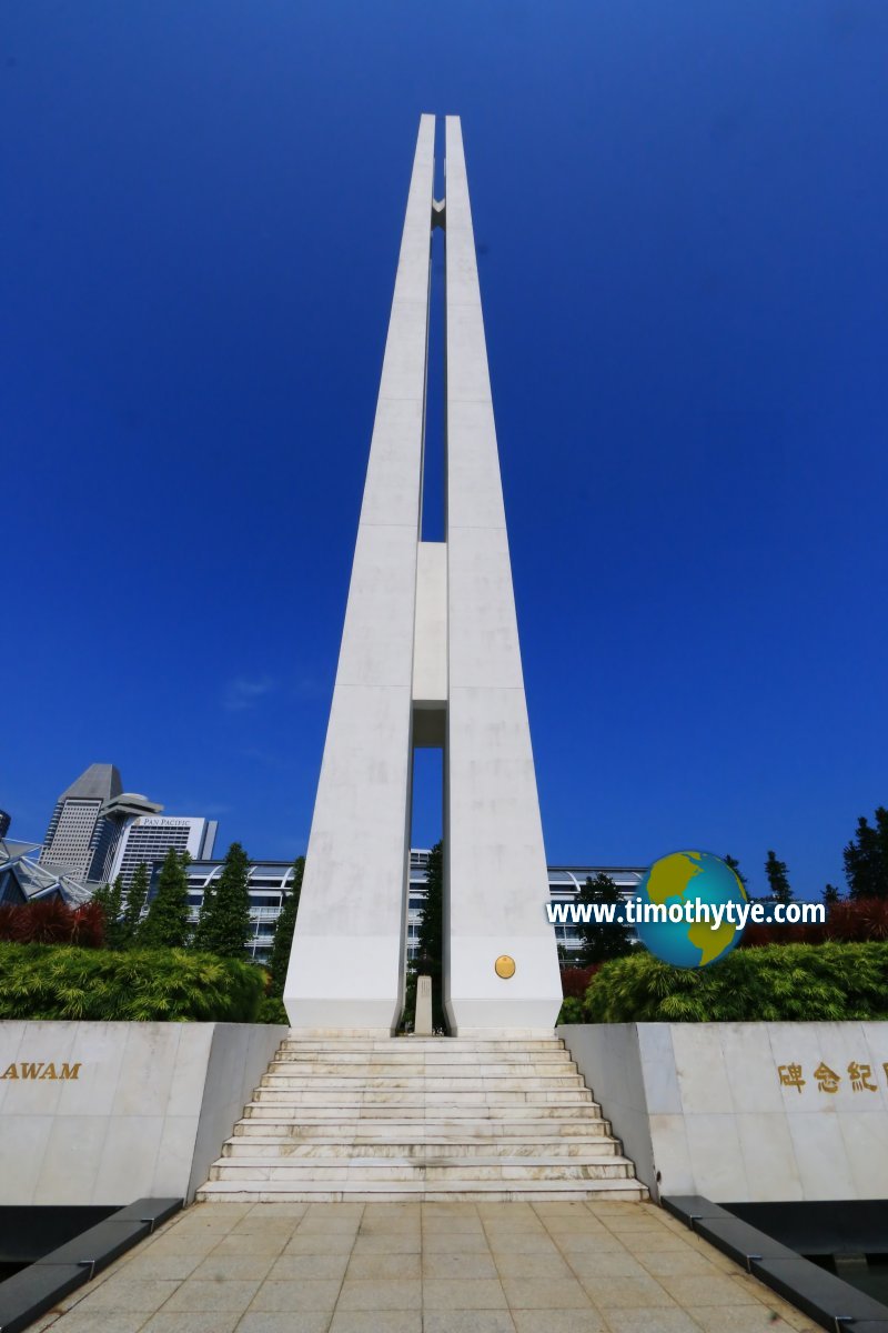 Civilian War Memorial, Singapore
