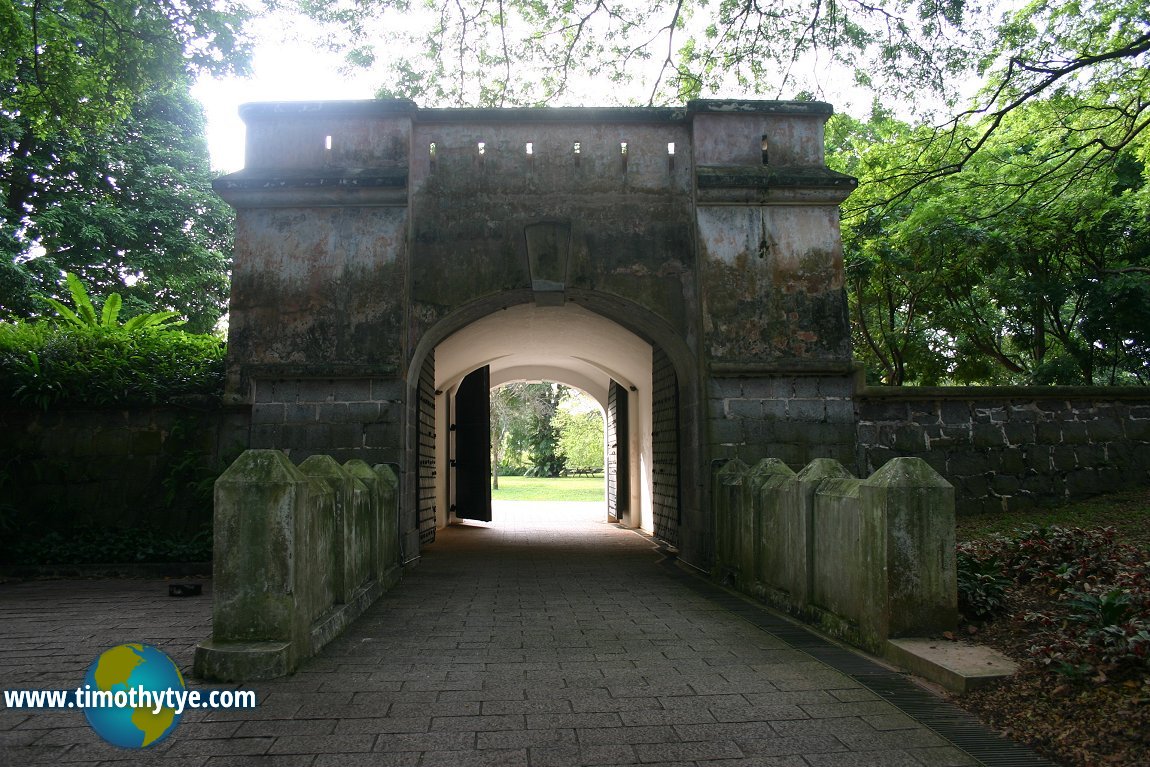 Gate of Fort Canning